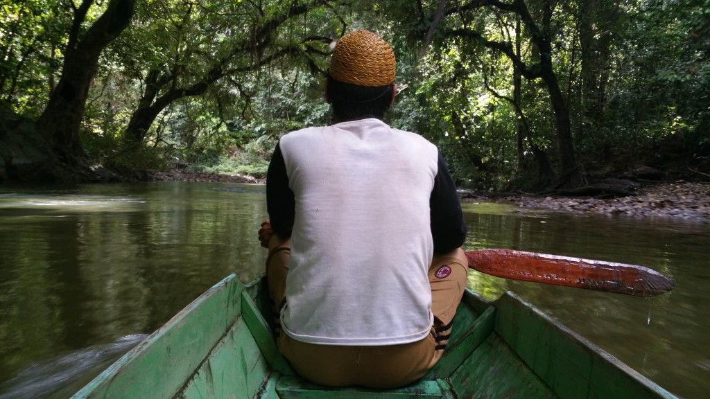 Oma' Lung Dayak exploring the Tane' Olen