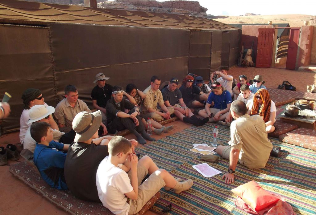 In the Footsteps of Lawrence 2014 - Expedition Base Camp